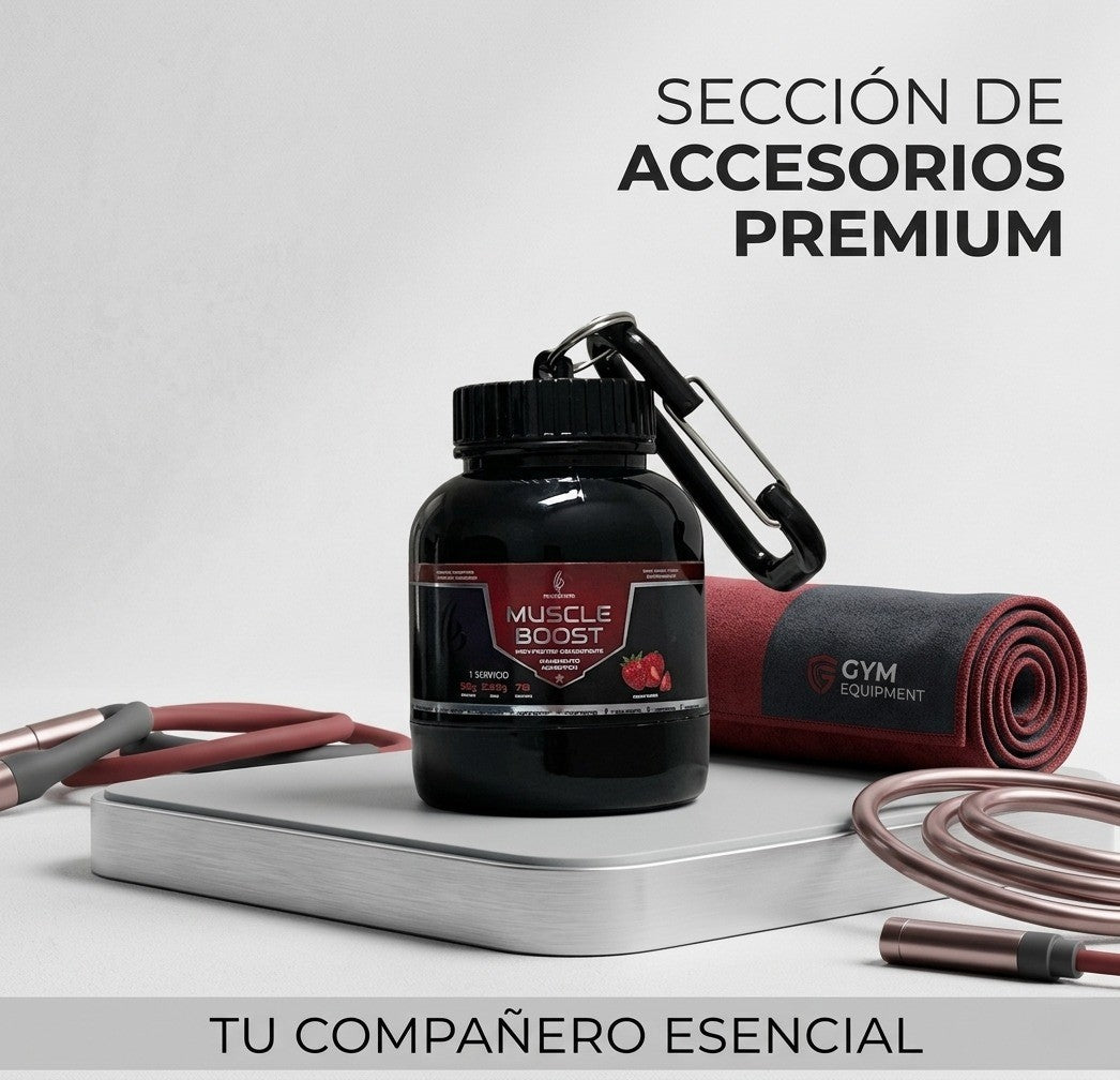 Llavero Muscle Boost – Porta Servicio